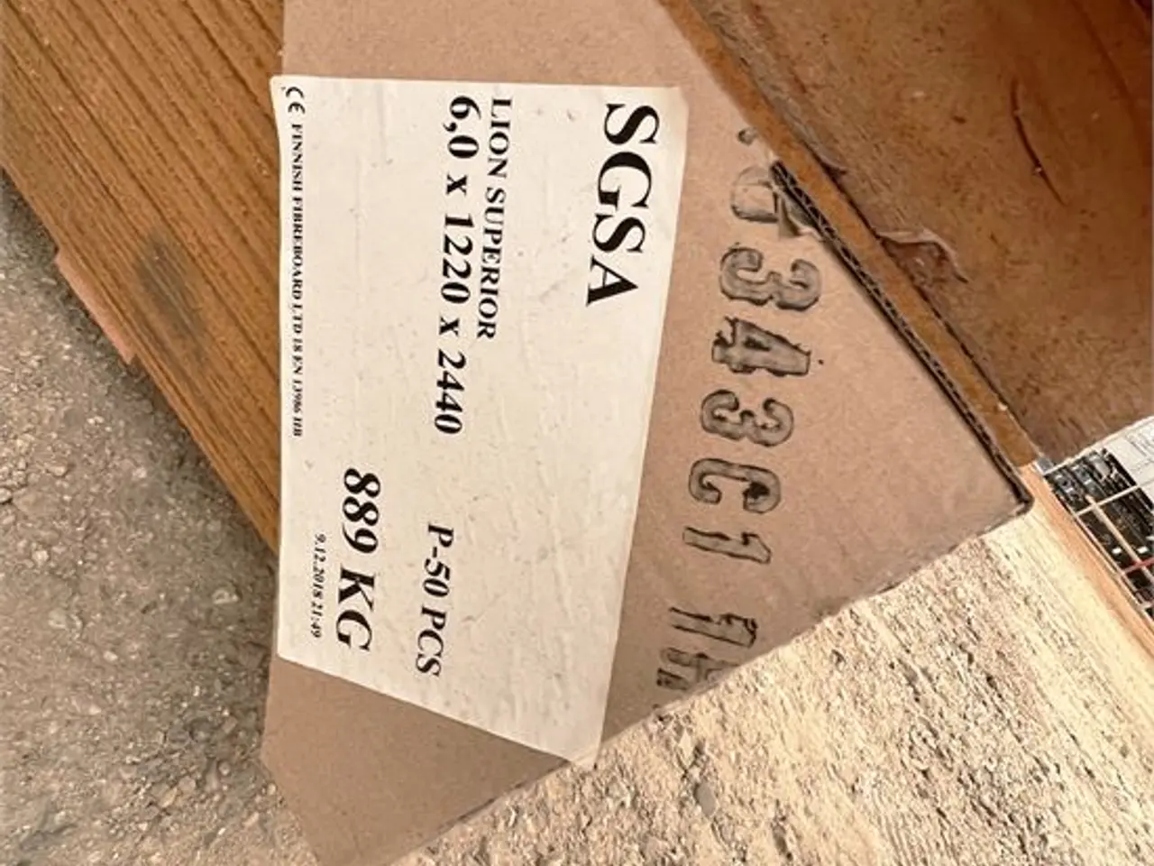 Billede 7 - ABC Lion Superior masonite - SGSA - 206 styk