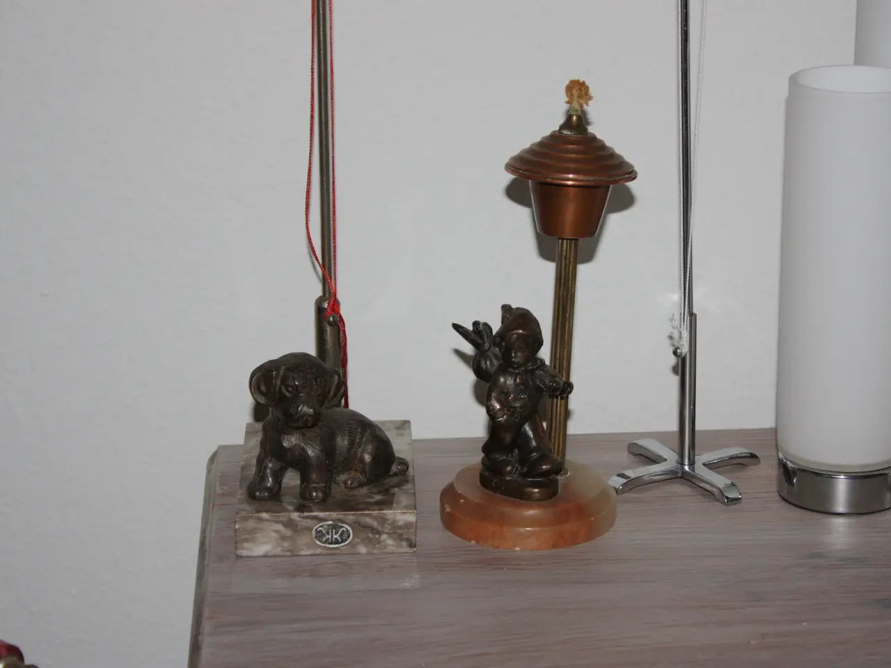 Billede 7 - Flagstang med figur