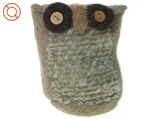 Bamse ugle i filt (str. 12 x 10 cm)