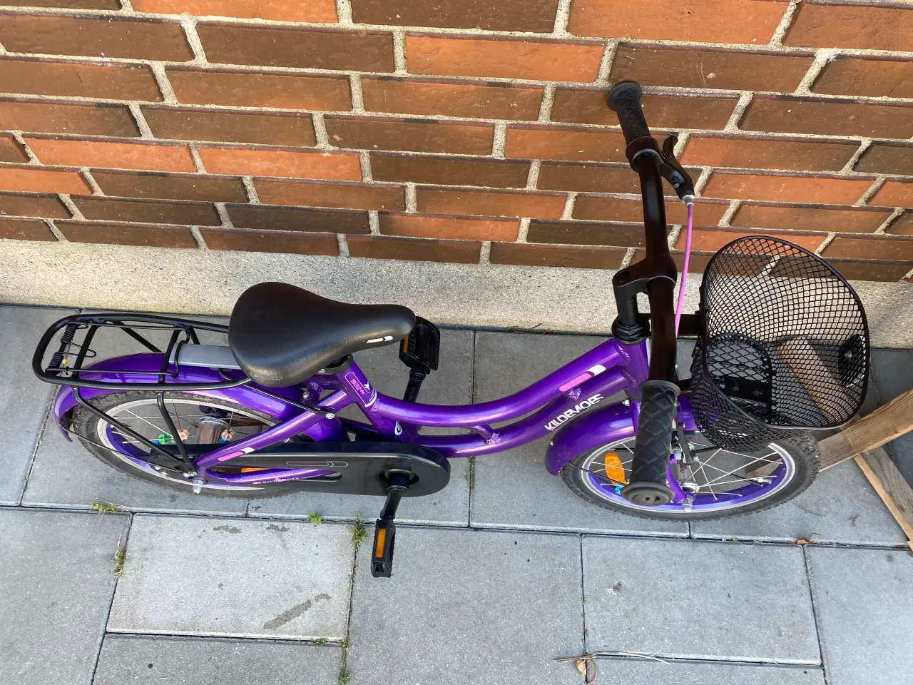 Billede 2 - Købt til 4200 kr 16 tommer prinsesse cykel