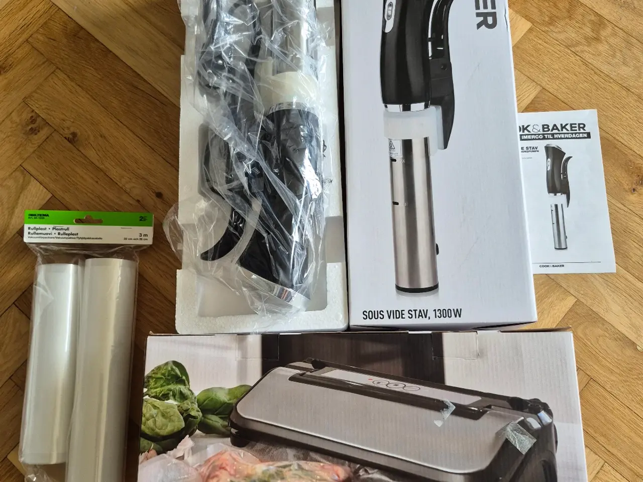 Billede 2 - Cook & Baker Sous Vide Staw 1300w og vakuum sealer