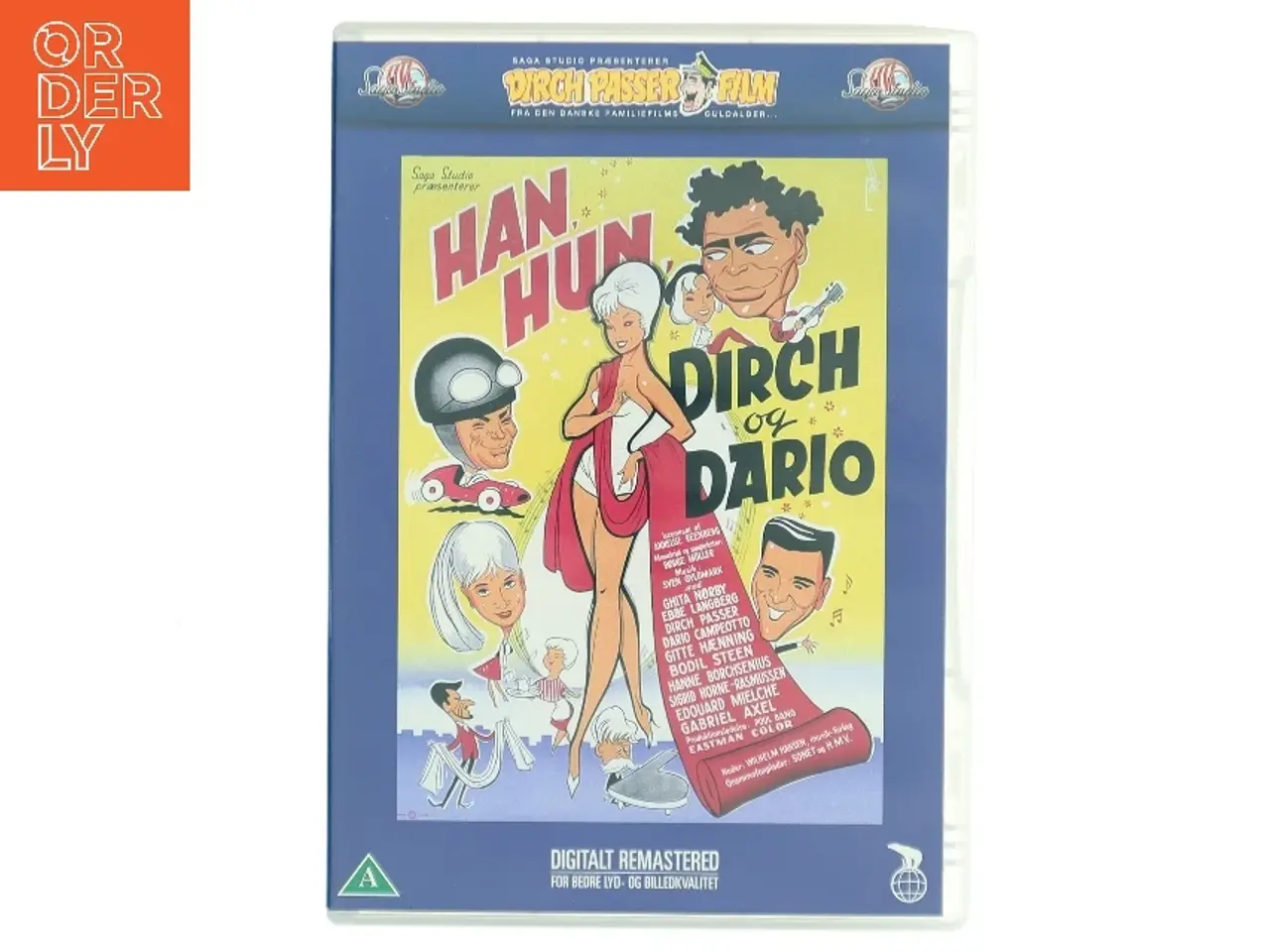 Billede 1 - Han, Hun, Dirch og Dario (1962) [DVD] med Ebbe Langberg (DVD)