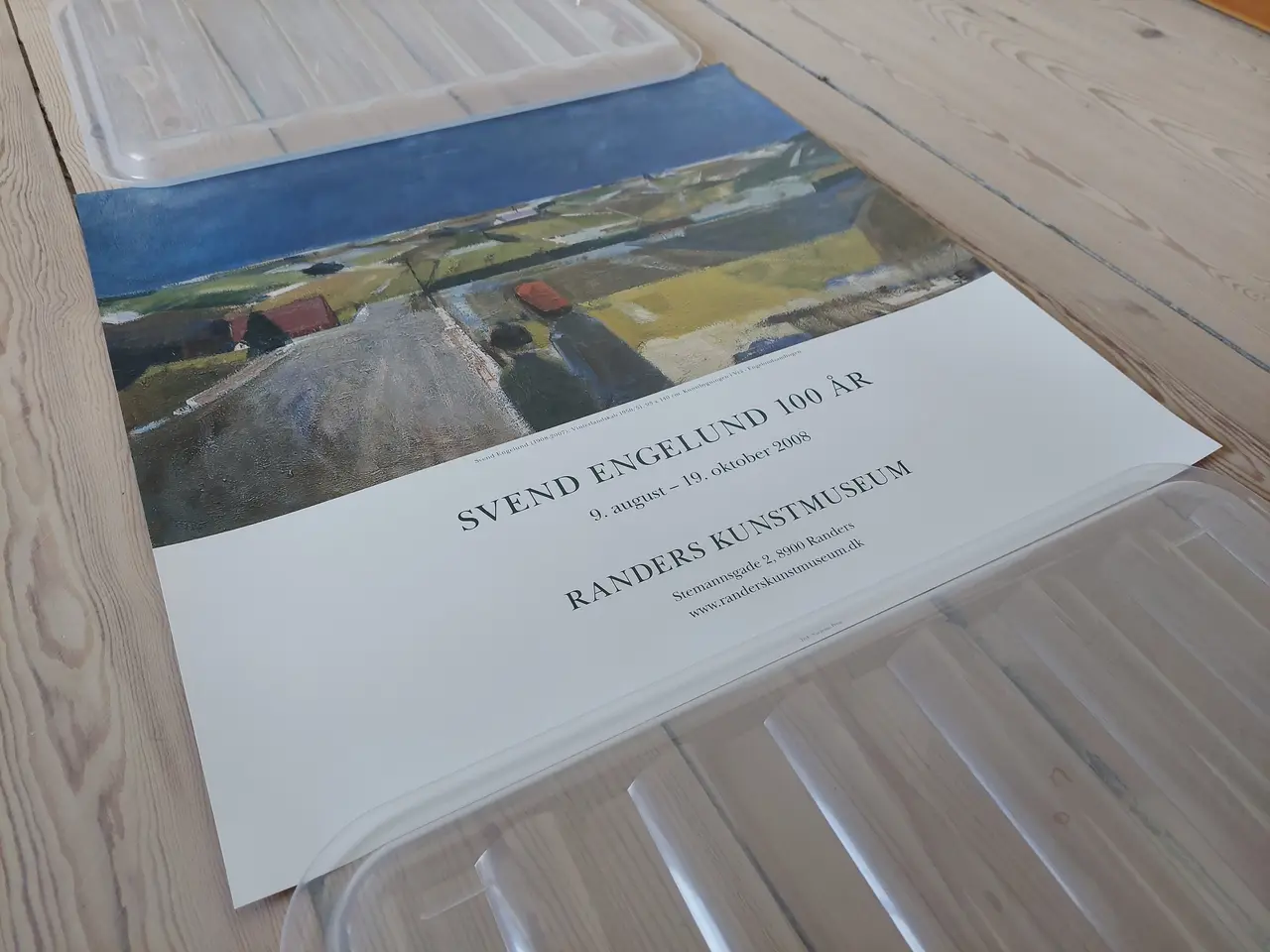 Billede 4 - Original Svend Engelund plakat (50x50) – Ubrugt