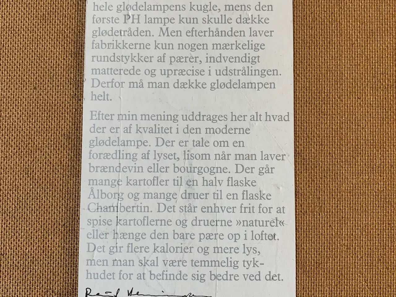 Billede 2 - Poul Henningsen Collage