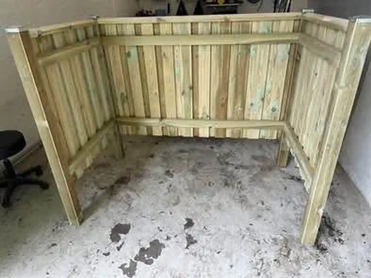 Billede 1 - Renovationsskjul Ny