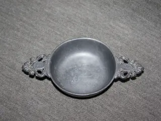 Tin skål 12,5 cm x 7 cm