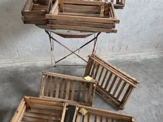 Flotte opbevaringskurve med patina, flere str.