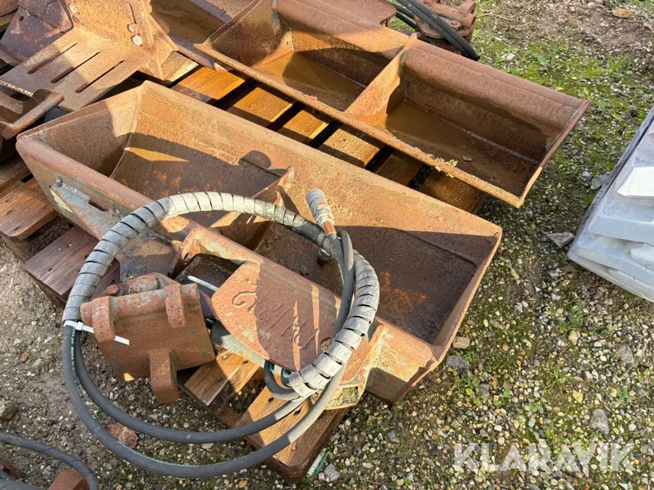 Billede 4 - Hydraulisk kipskovl 2styk Ebco 1000mm