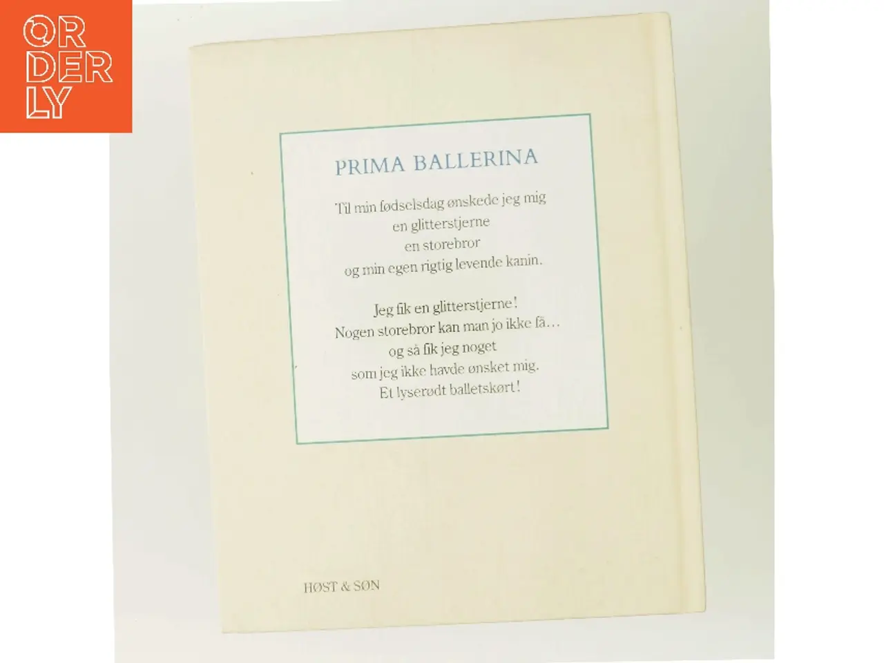 Billede 3 - Prima ballerina af Angelica Lundqvist (Bog)