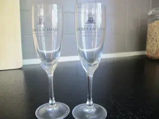Champagne glas 2 stk.