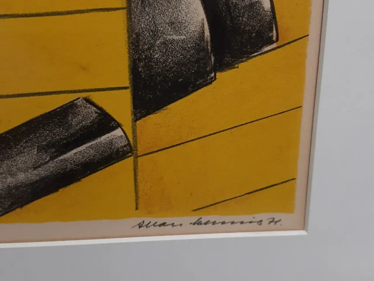 Billede 3 - Allan Schmidt litografi fra 1971