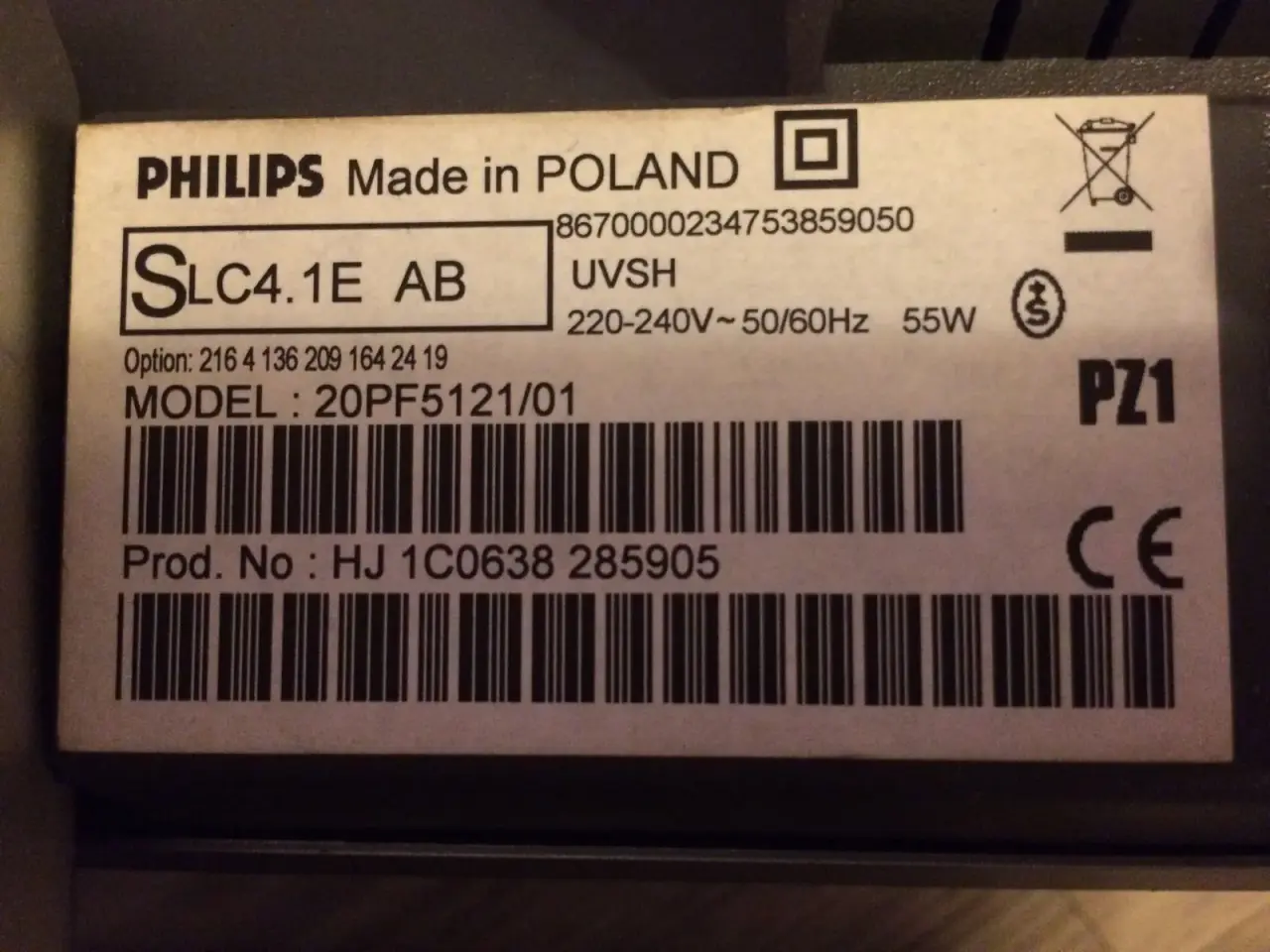 Billede 3 - 20" Phillips TV med Radio LCD Fladskærm