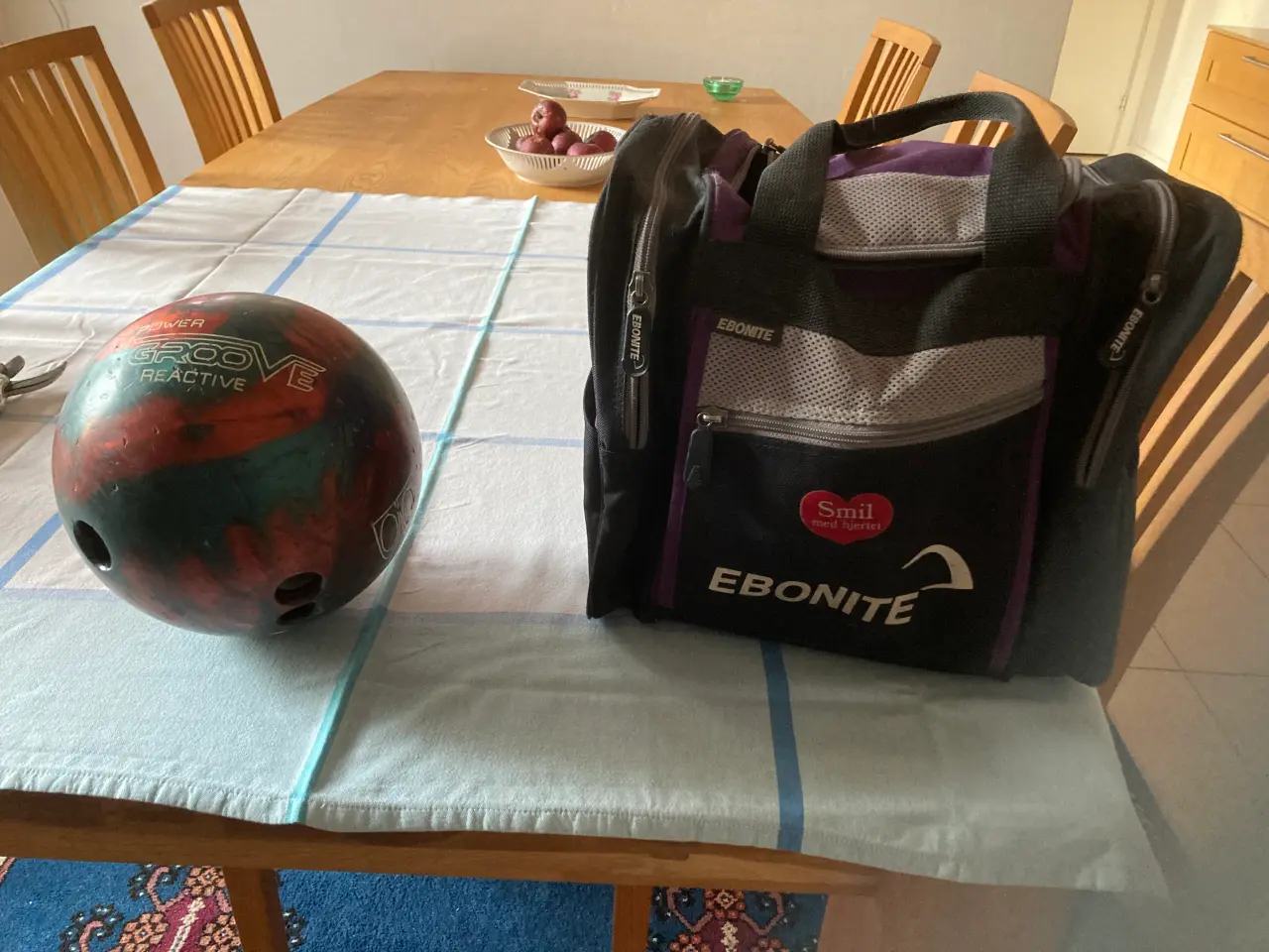 Billede 3 - EBONITE BOWLINGKUGLE