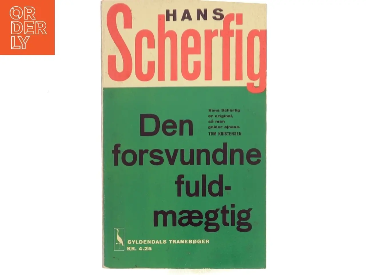 Billede 1 - Den forsvundne fuldmægtig af Hans Scherfig (Bog)