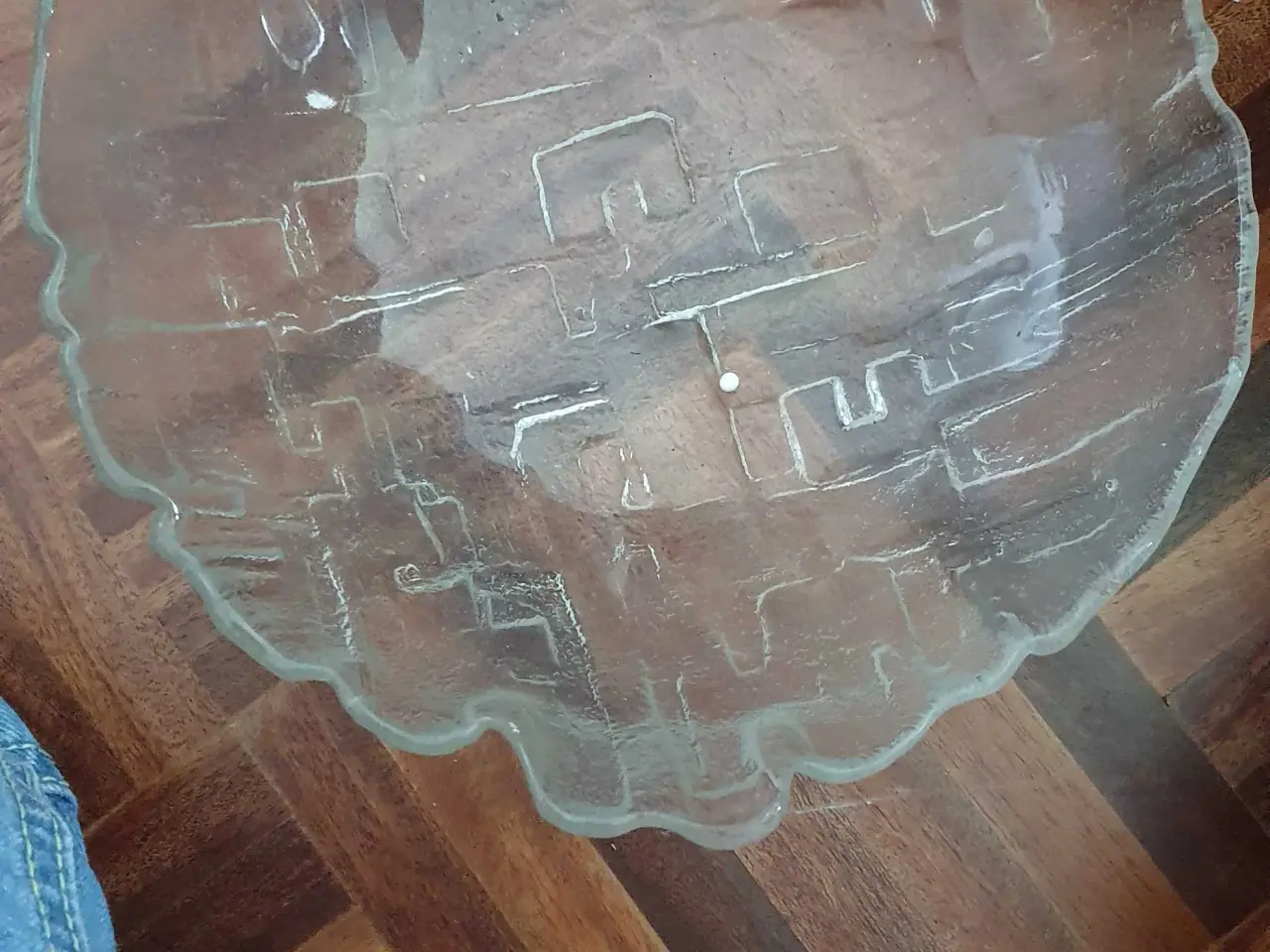 Billede 1 - Vintage glasskål