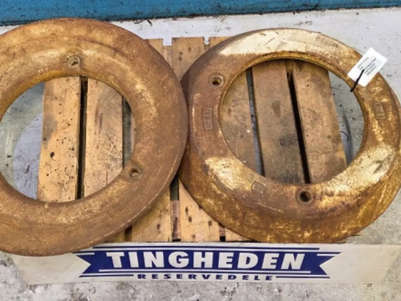 Billede 2 - New Holland 8160 Frontvægt Sæt 44018045