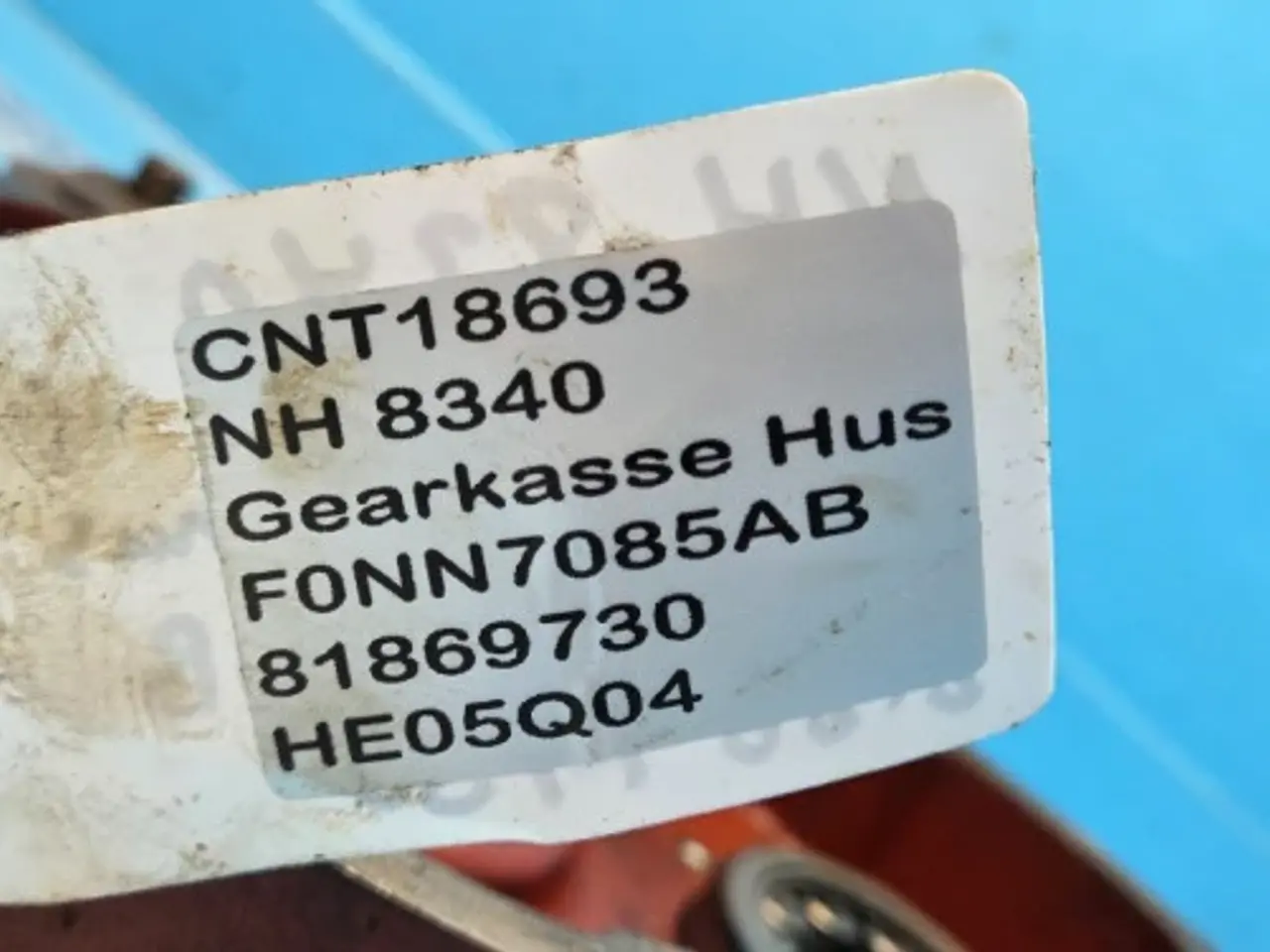 Billede 16 - New Holland 8340 Transmission Dæksel 81869730
