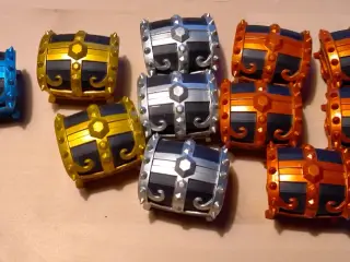 Skylanders Imaginators Blå Kiste + 10 andre