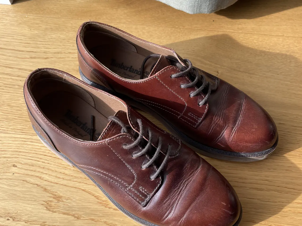 Billede 4 - Timberland brune lædersko