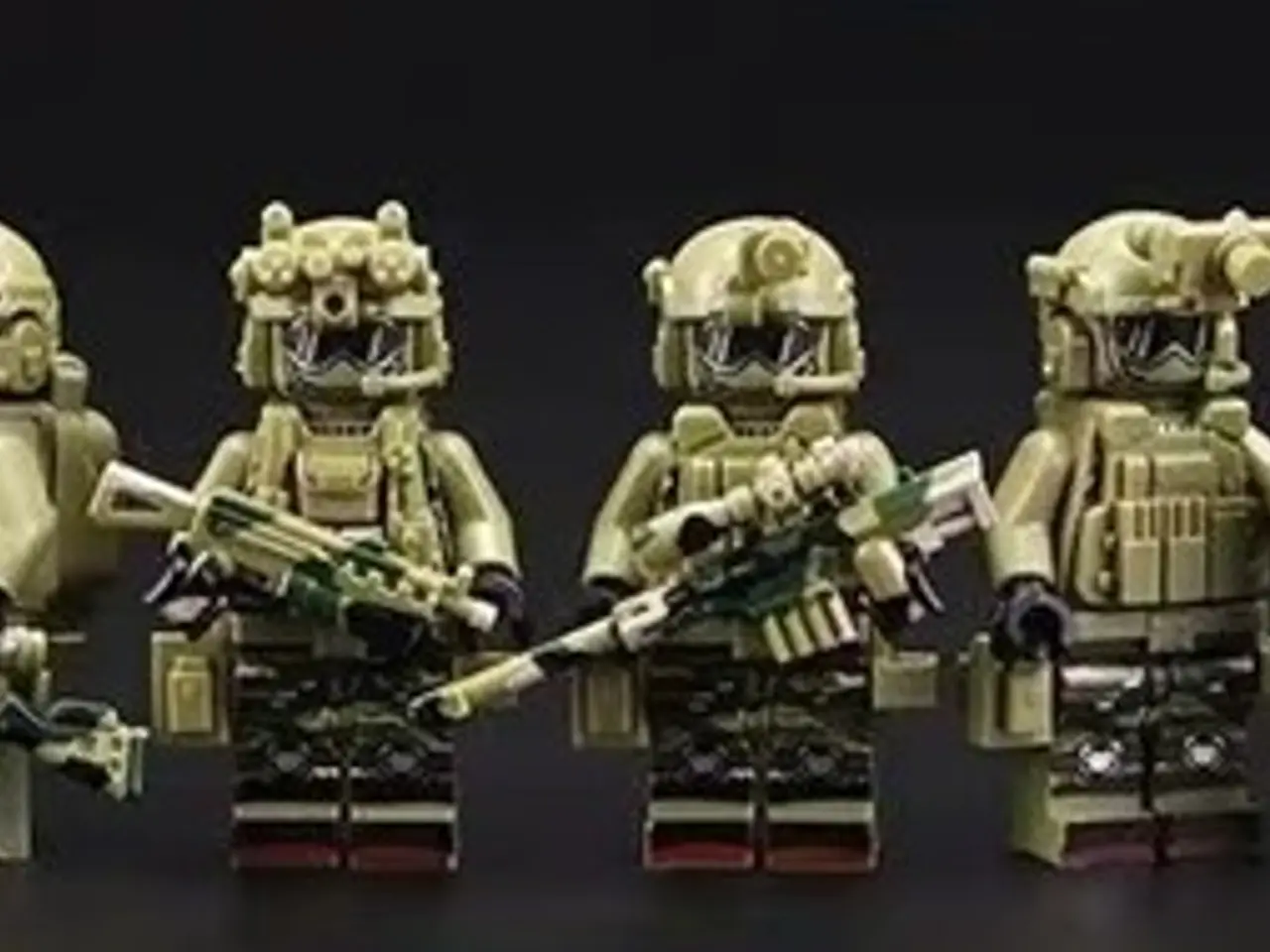 Billede 1 - 6 miniature soldater