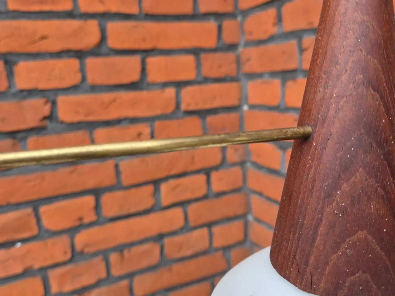 Billede 12 - Retrolampe med tre på stribe
