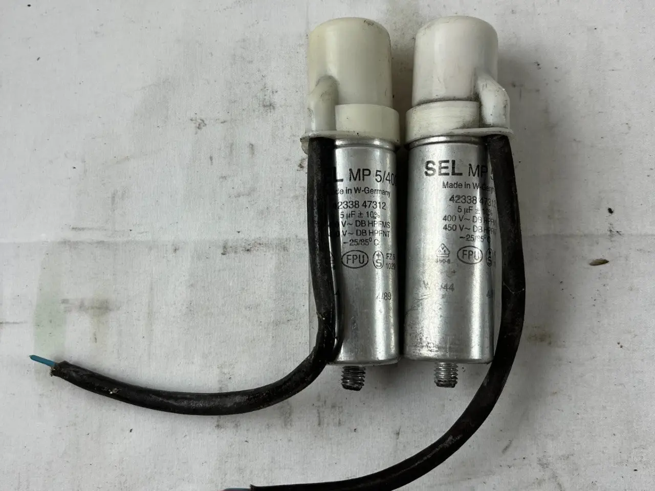 Billede 2 - SEL MP 5/400 5µF 400V–450V Motor Run Capacitors of