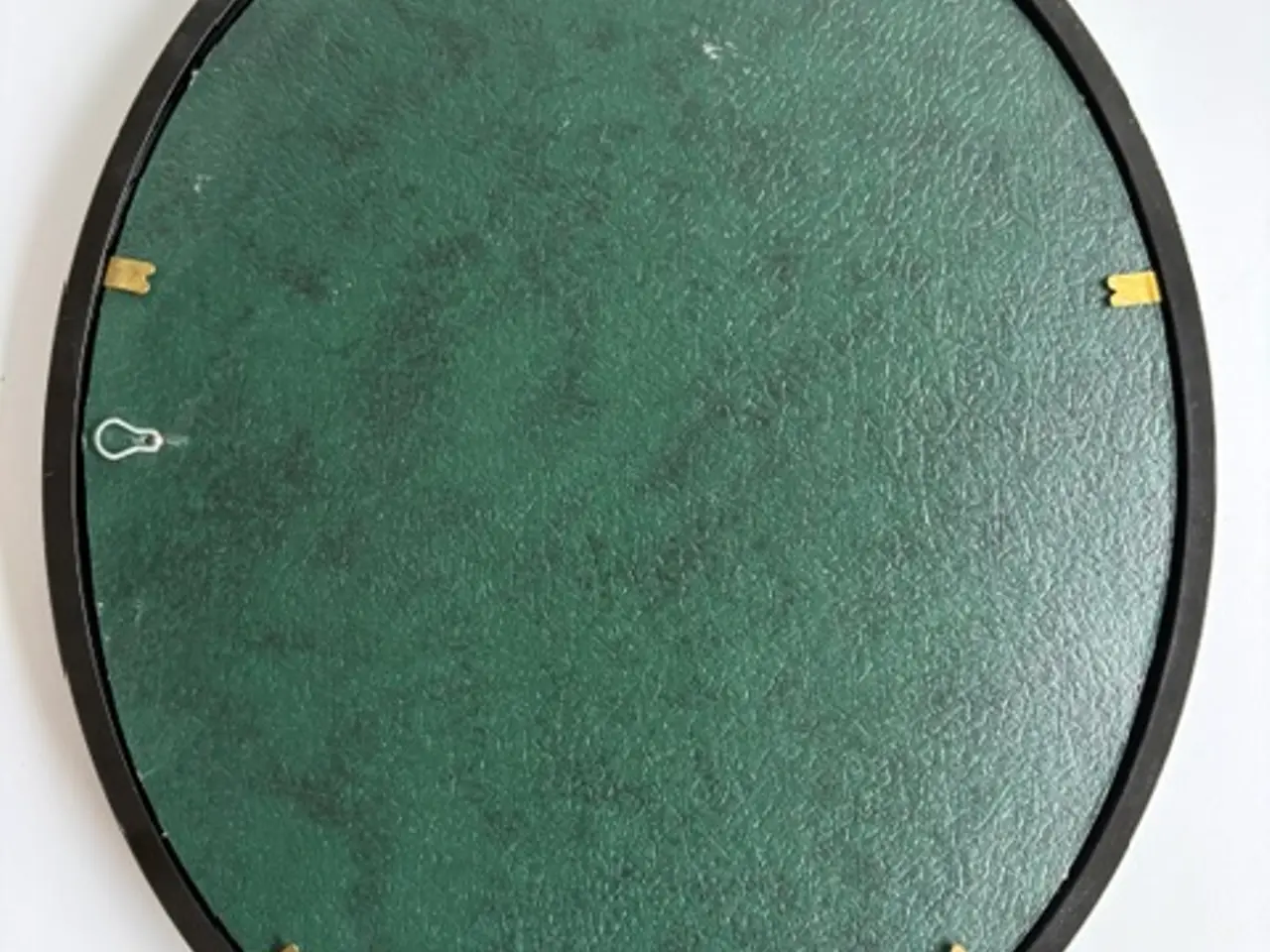 Billede 4 - Oval sort billedramme med passepartout