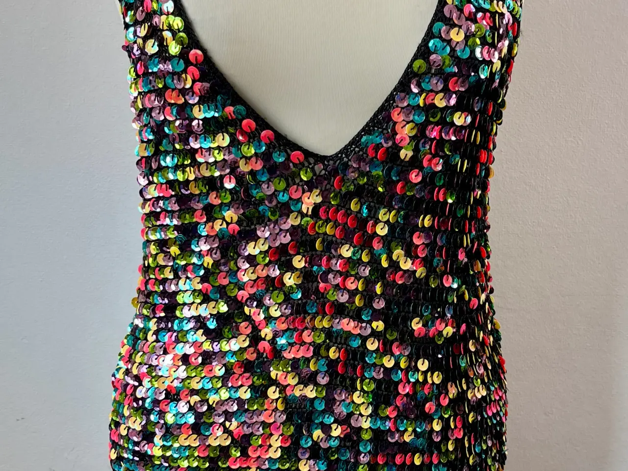 Billede 1 - Sonia Rykiel, pailletkjole, str S