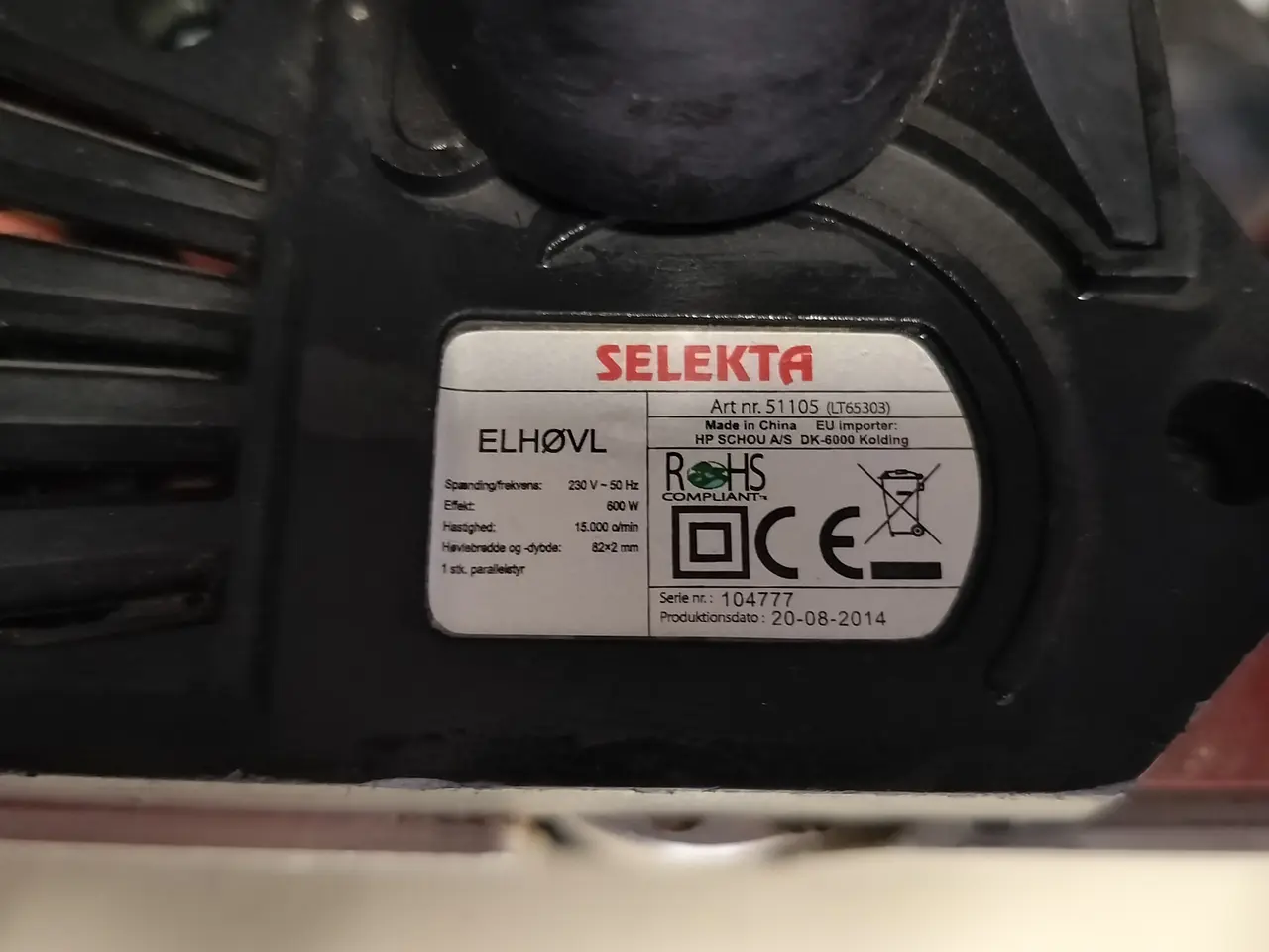 Billede 5 - Elhøvl Selektra
