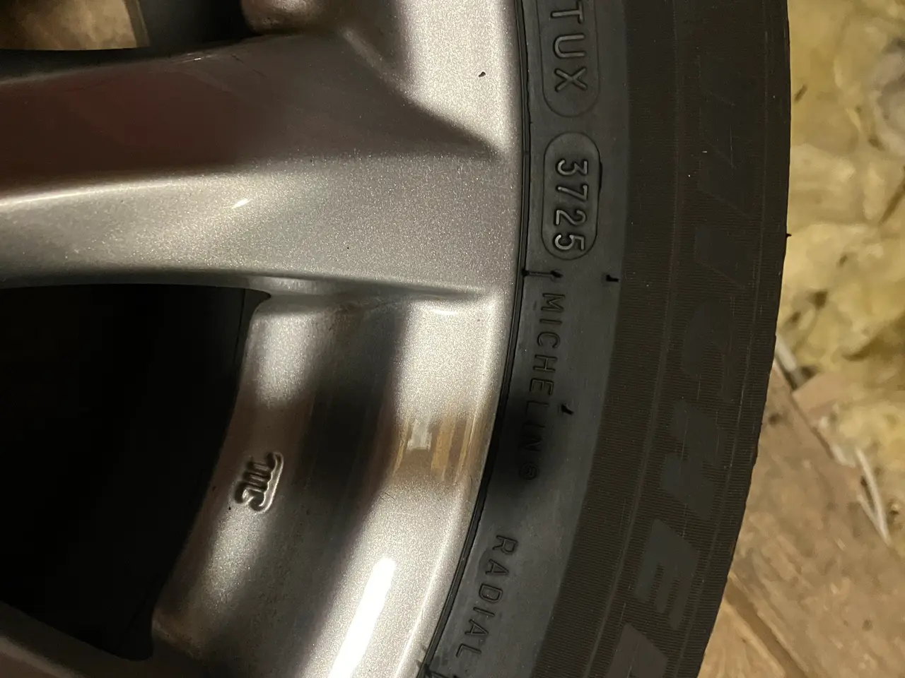 Billede 4 - 4 Michelin Alpin 7 vinterdæk på 16" alu fælge