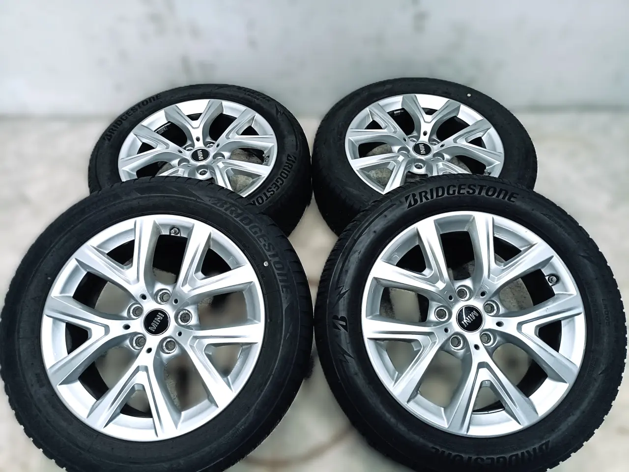 Billede 3 - 5x112 17" ET39 nav 66,6ø MINI/BMW vintersæt inkl.T