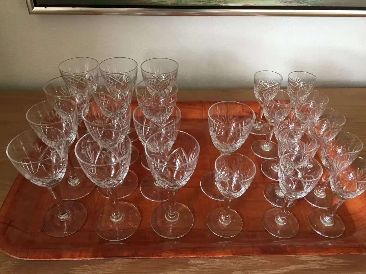 Billede 3 - Else glas. -  24 stk. samlet