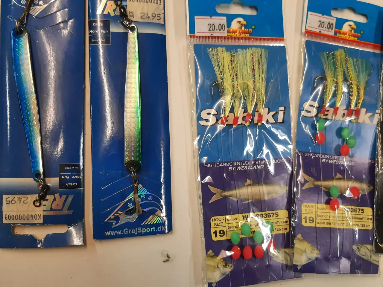 Billede 5 - Stor blinkpakke havfiskeri oprydningssalg