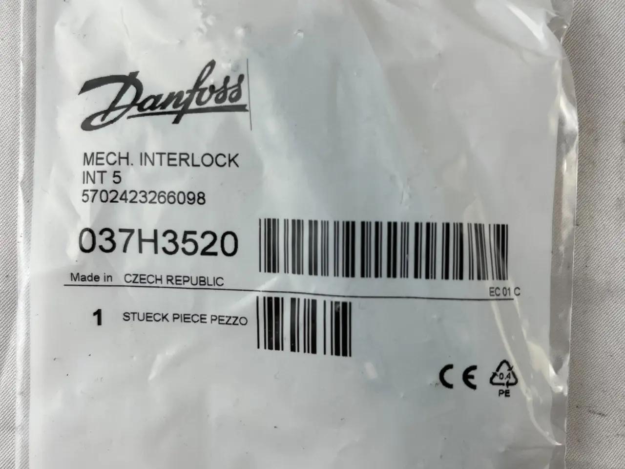 Billede 8 - Danfoss INT 5 Mechanical Interlock 037H3520 for CI