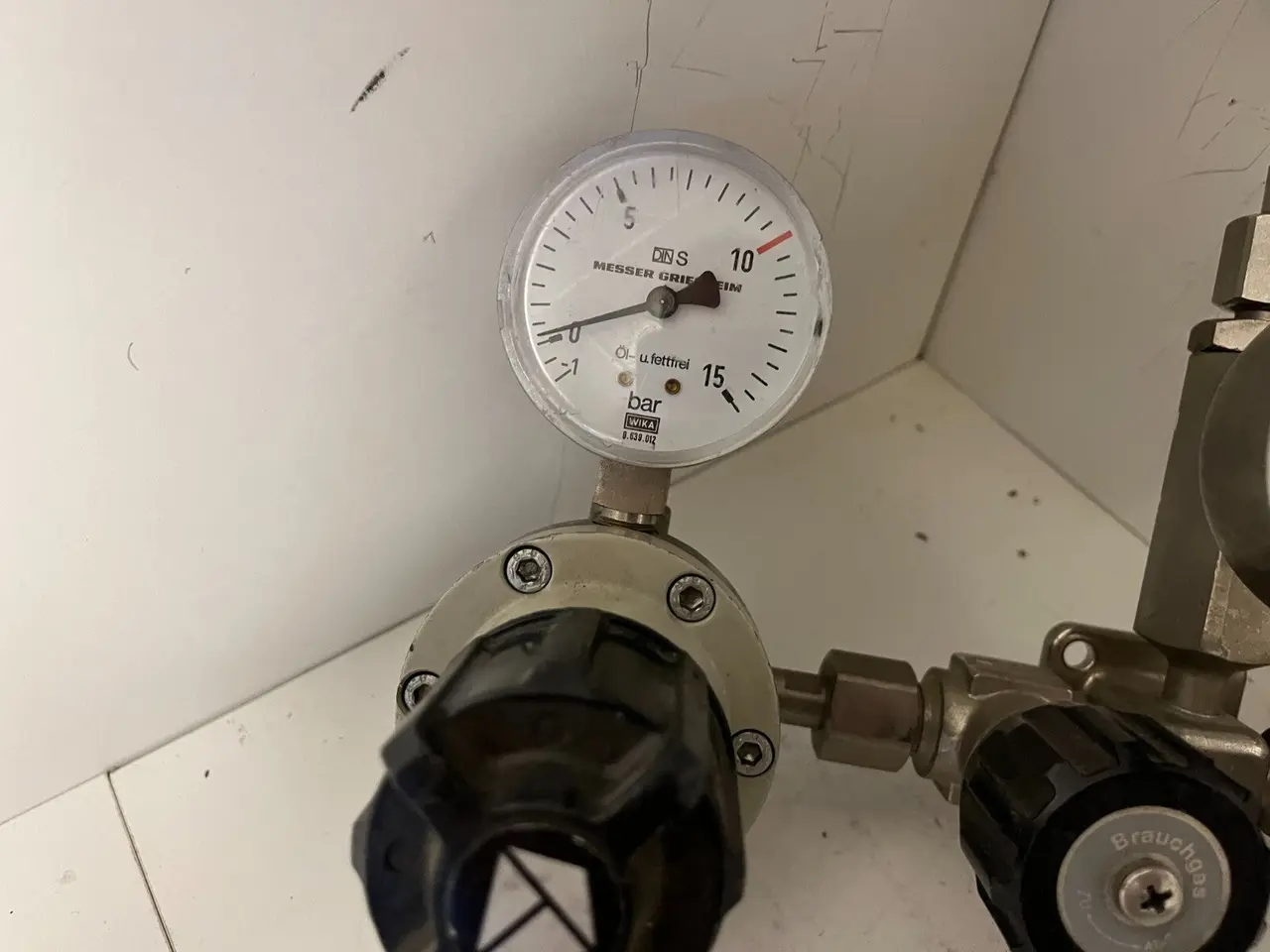Billede 6 - Messer Griesheim Oxygen Regulator Dual-Stage WIKA