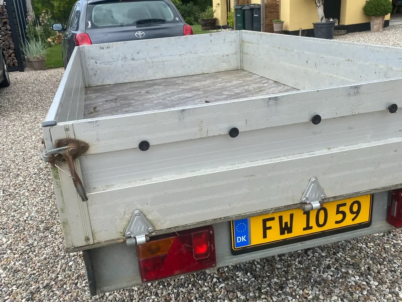 Billede 3 - Brenderup 1000 kg trailer m. alusider