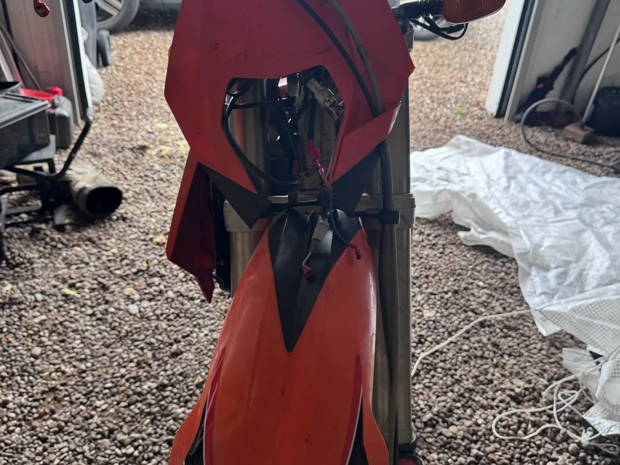 Billede 4 - Ktm 525 exc kan komme plader på 