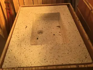 Granithåndvask i terezzo