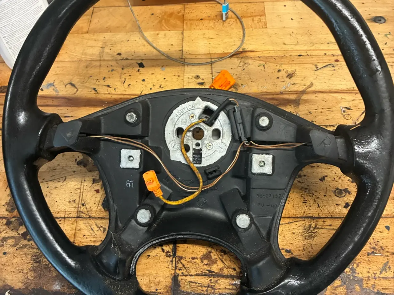Billede 3 - Rat med airbag Opel Vectra a Astra F