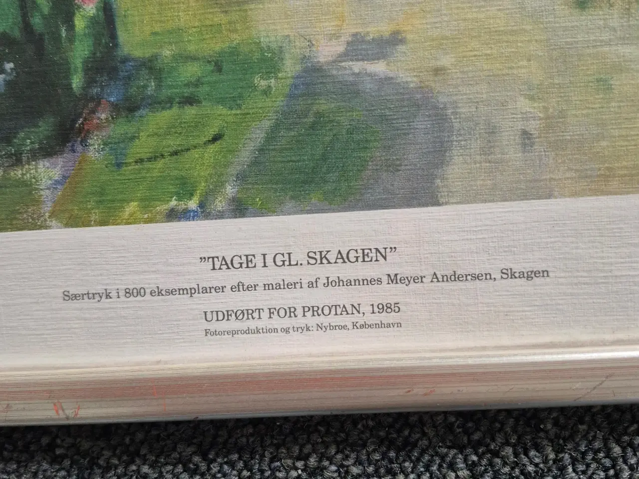 Billede 2 - Litografisk særtryk.Johannes Meyer Andersen, moti