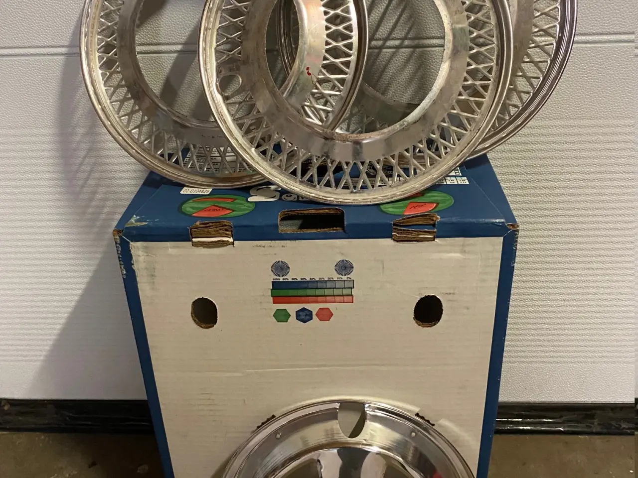 Billede 1 - 4 Pynteringe til 12" hjul