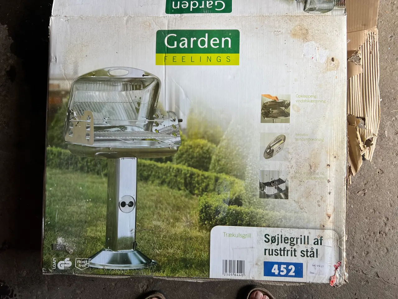 Billede 8 - NY Trækulsgrill fra Garden Feeling. 