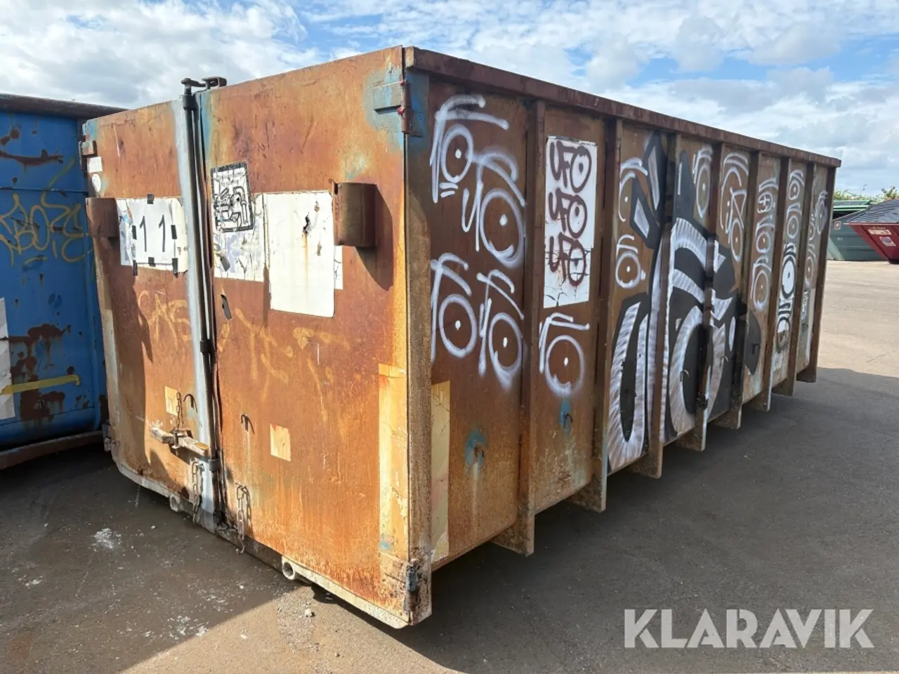 Billede 1 - Åben container