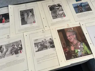 Maximumkort Dronning Margrethe 70 år, 22 kort