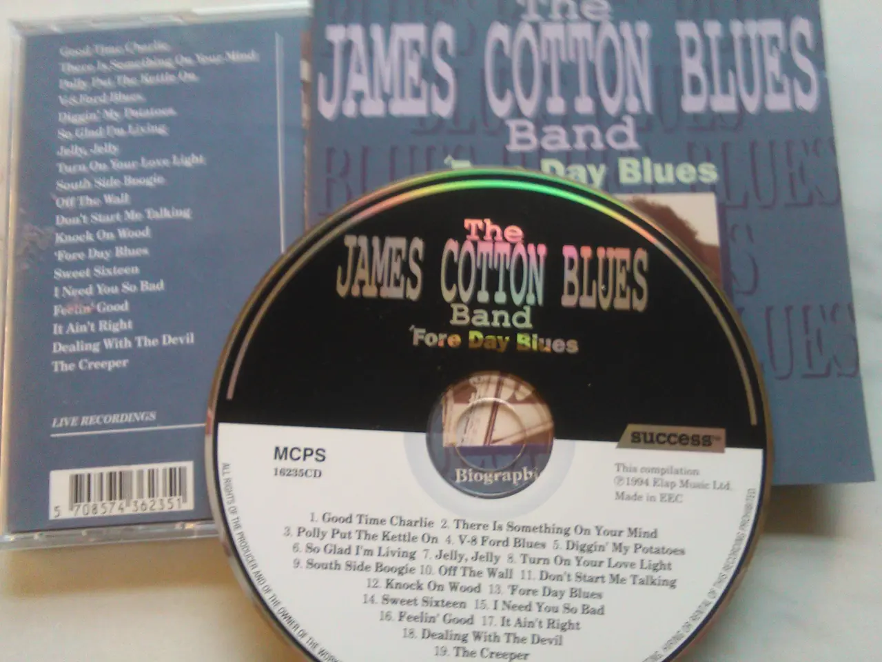 Billede 2 - James Cotton: Fore Day Blues