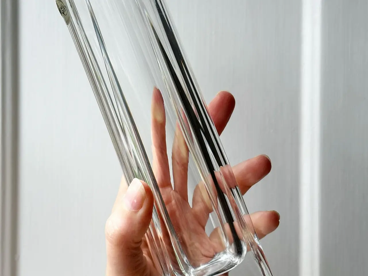 Billede 2 - Cristal d'Arques, facetteret krystalvase, Frankrig, NB