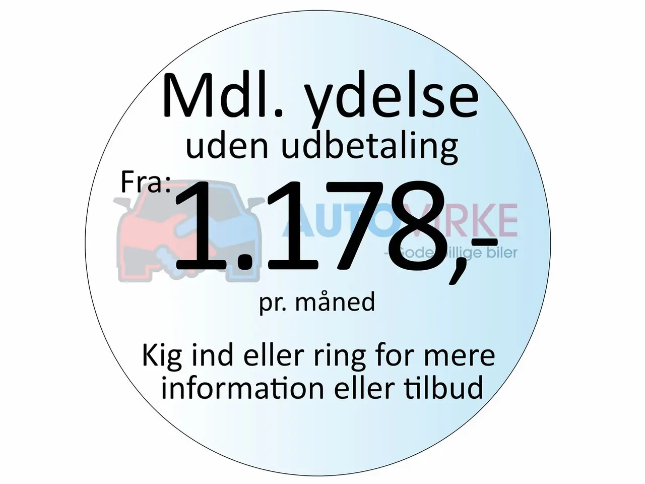 Billede 2 - Mitsubishi ASX 1,6 Invite 117HK 5d