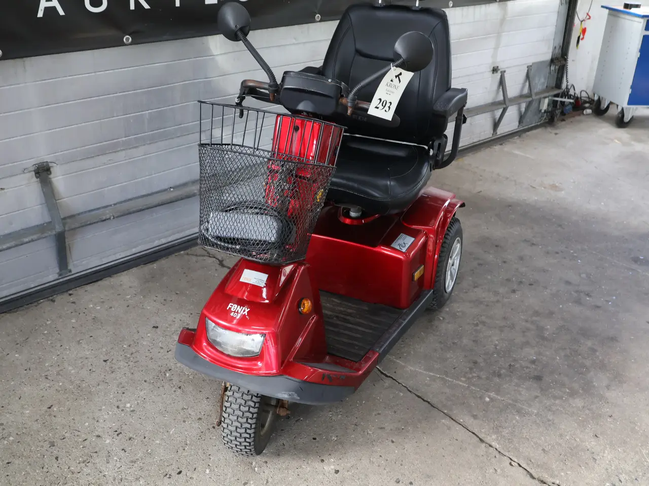Billede 7 - Fønix 403, 3 hjulet el-scooter m/lader