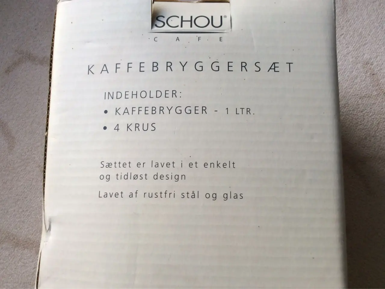 Billede 2 - Kaffebryggersæt