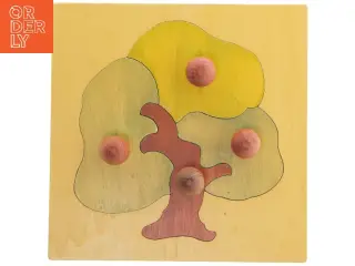 Træpuslespil til børn (str. 30x30 cm)